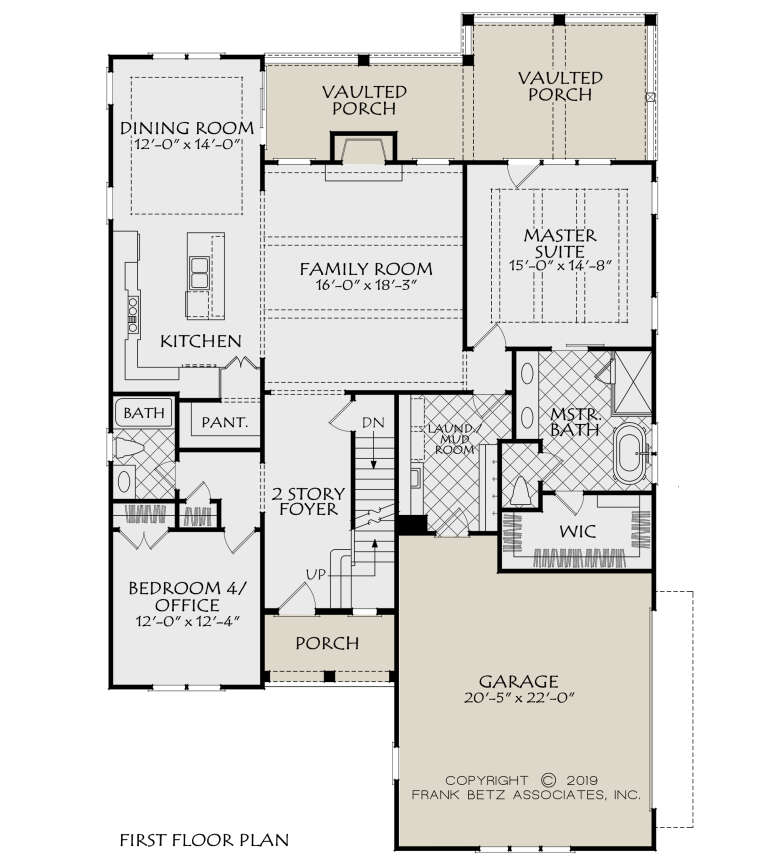 House Plan House Plan #24283 Drawing 1
