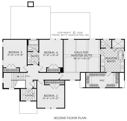 Second Floor for House Plan #8594-00439