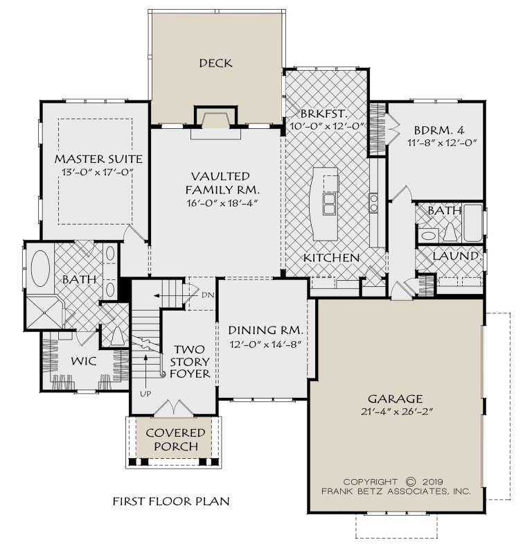 House Plan House Plan #24286 Drawing 1