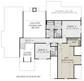 Second Floor for House Plan #8594-00441