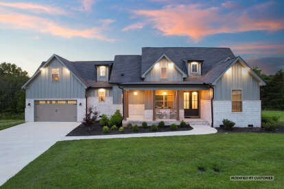 Modern Farmhouse House Plan #9401-00108 Build Photo