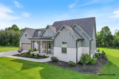 Modern Farmhouse House Plan #9401-00108 Build Photo