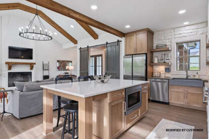 Modern Farmhouse House Plan #9401-00108 Build Photo