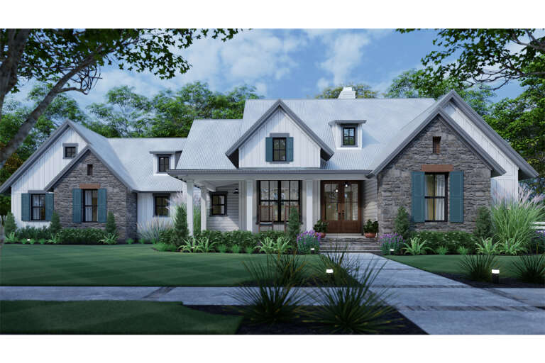 House Plan House Plan #24291 Front Elevation 