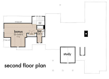 Bonus Room for House Plan #9401-00108