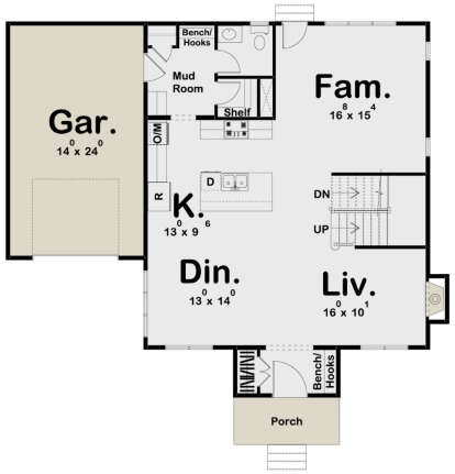 Main Floor for House Plan #963-00402