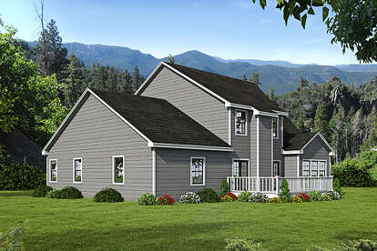 Country House Plan #1754-00032 Elevation Photo