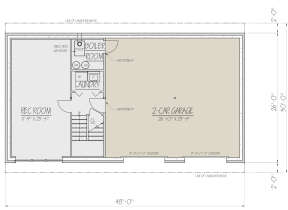 Basement for House Plan #1754-00038