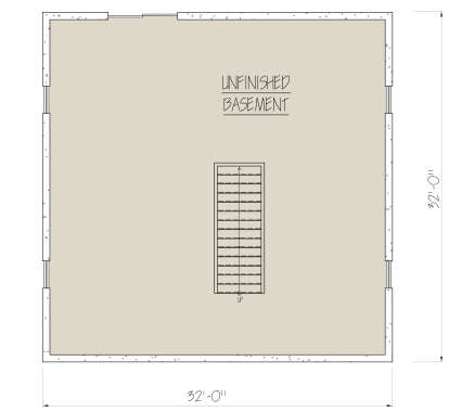 Basement for House Plan #1754-00039