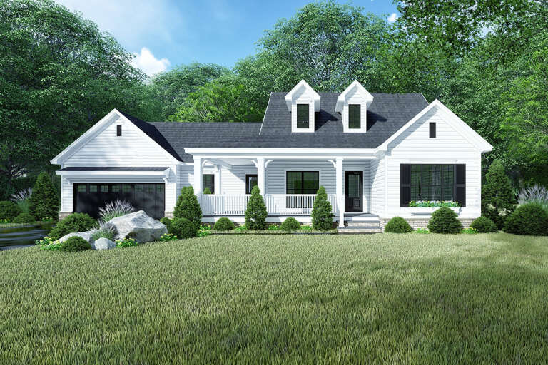 House Plan House Plan #24303 Front Elevation 
