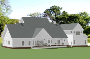 Modern Farmhouse House Plan #6849-00092 Elevation Photo