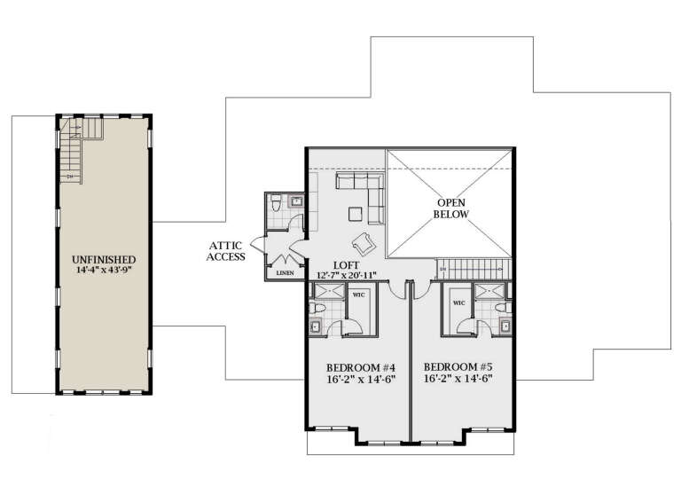 House Plan House Plan #24307 Drawing 2