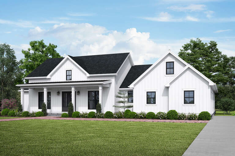 House Plan House Plan #24311 Front Elevation 