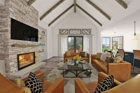 Modern Farmhouse House Plan #2559-00838 Additional Photo