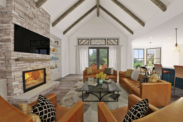 Modern Farmhouse House Plan #2559-00838 Additional Photo