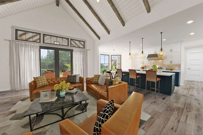 Modern Farmhouse House Plan #2559-00838 Additional Photo