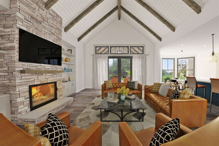 Modern Farmhouse House Plan #2559-00839 Additional Photo