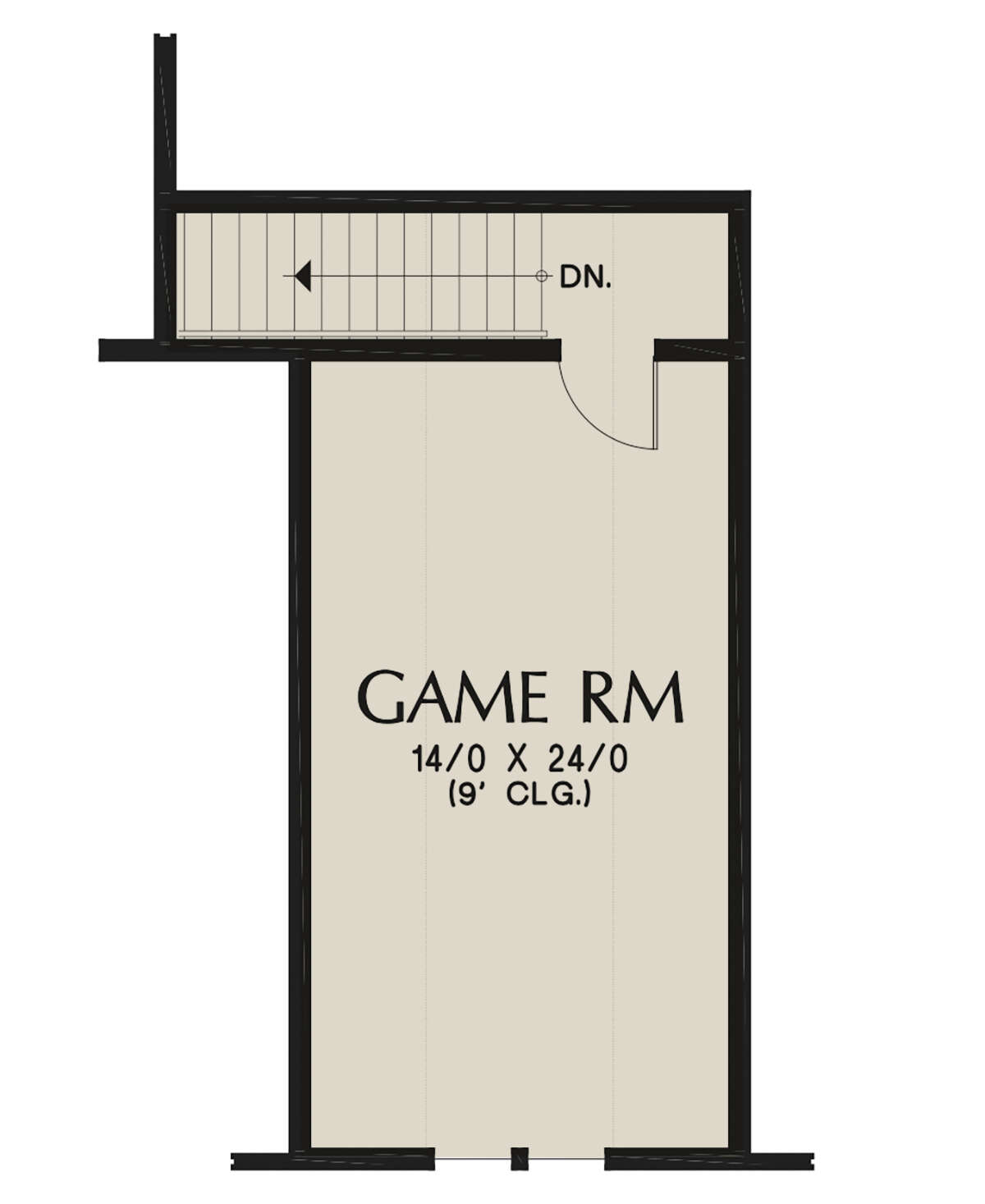 Bonus Room for House Plan #2559-00841