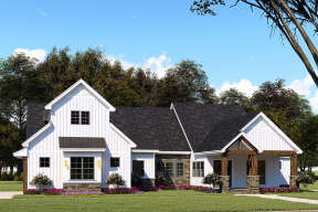 Modern Farmhouse House Plan #8318-00145 Elevation Photo