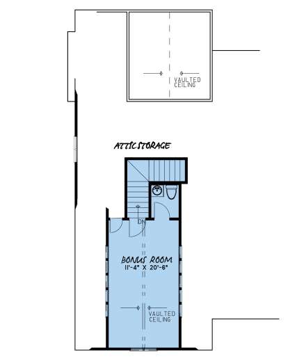 Bonus Room for House Plan #8318-00145