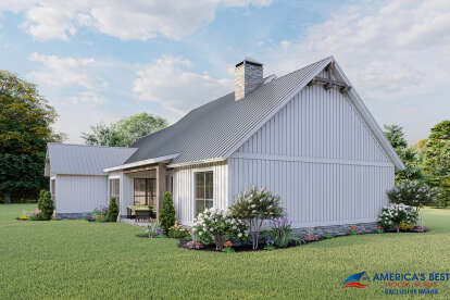 Modern Farmhouse House Plan #8318-00146 Elevation Photo