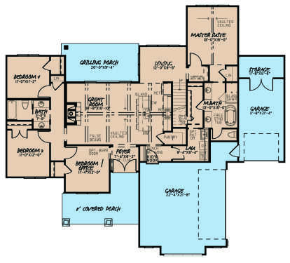 Main Floor for House Plan #8318-00146