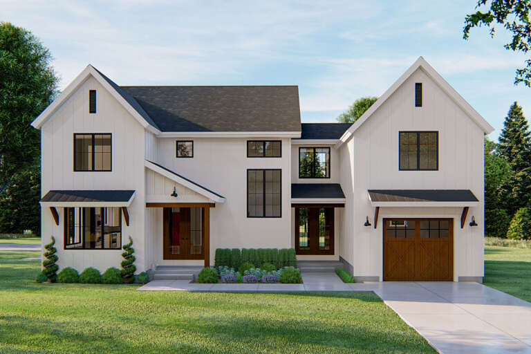 House Plan House Plan #24318 Front Elevation 
