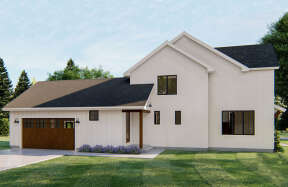 Modern Farmhouse House Plan #963-00405 Elevation Photo