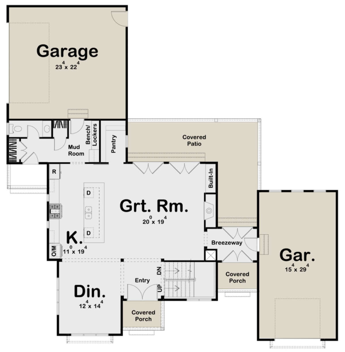 Main Floor for House Plan #963-00405