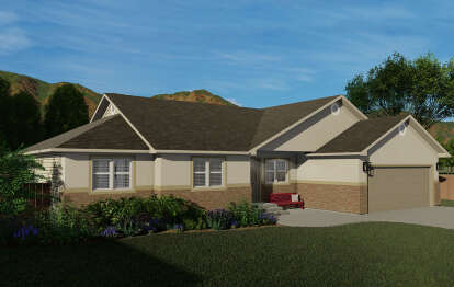 Traditional House Plan #2802-00065 Elevation Photo