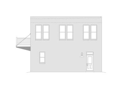 Modern House Plan #940-00203 Elevation Photo