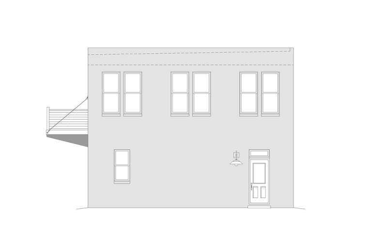 Modern Plan - 820 Square Feet, 2 Bedrooms, 1 Bathroom | Floor Plan #940 ...