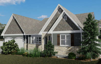 Traditional House Plan #2802-00067 Elevation Photo