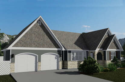 Traditional House Plan #2802-00067 Elevation Photo