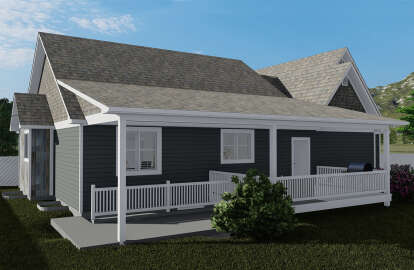 Traditional House Plan #2802-00067 Elevation Photo