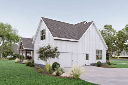 Modern Farmhouse House Plan #009-00292 Elevation Photo