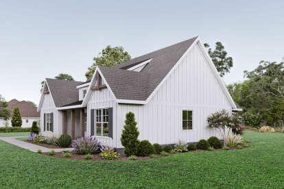 Modern Farmhouse House Plan #009-00292 Elevation Photo