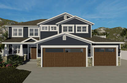 Craftsman House Plan #2802-00068 Elevation Photo