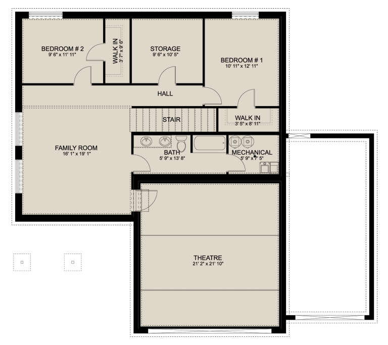 House Plan House Plan #24329 Drawing 3
