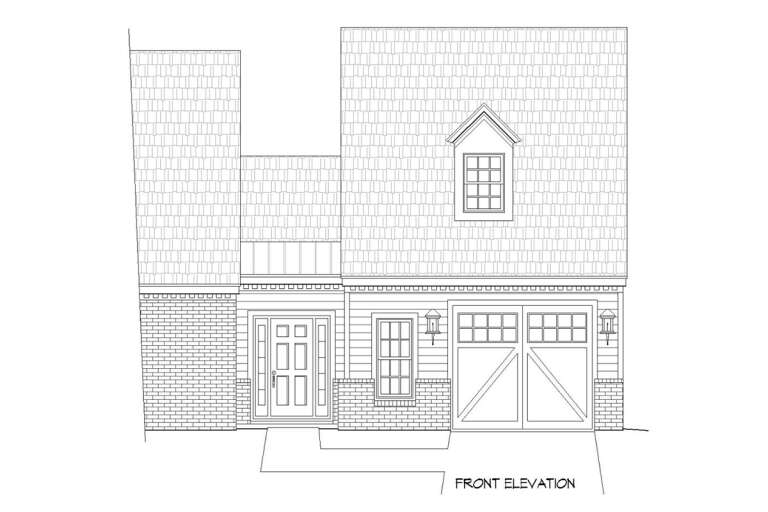 House Plan House Plan #24330 Front Elevation 