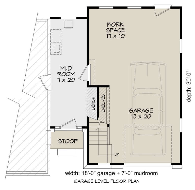 House Plan House Plan #24330 Drawing 1