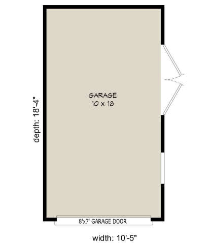 Garage for House Plan #940-00205