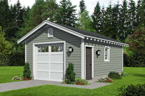 Cottage House Plan #940-00208 Elevation Photo