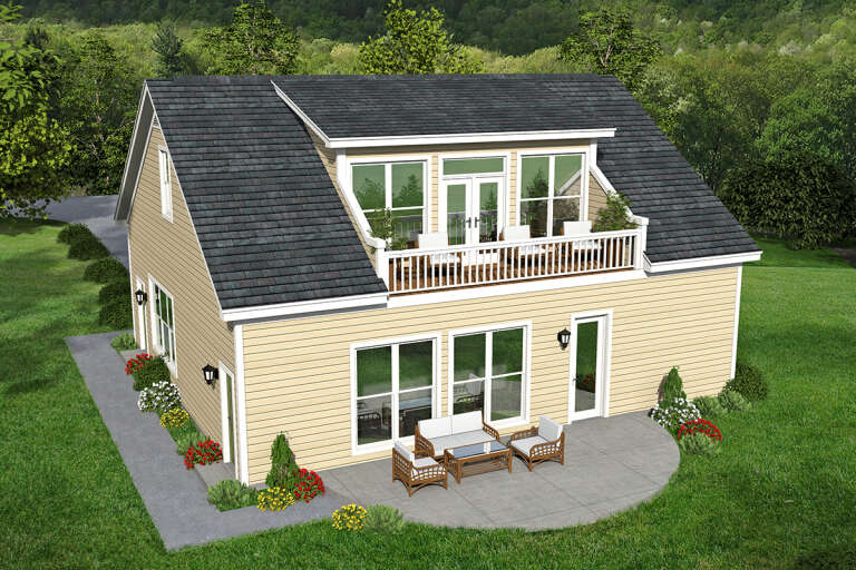 Country House Plan #940-00209 Elevation Photo
