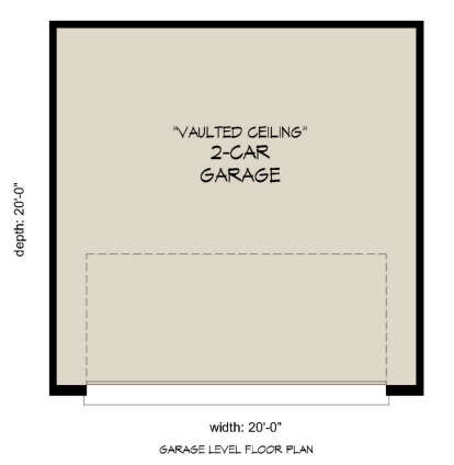 Garage for House Plan #940-00210