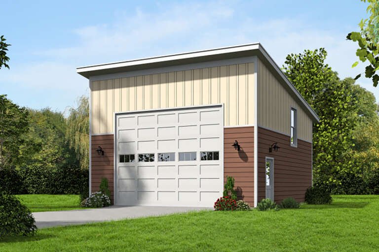 Modern House Plan #940-00211 Elevation Photo
