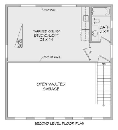 Second Floor for House Plan #940-00212