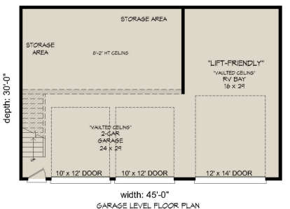 Garage for House Plan #940-00213