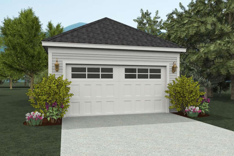 House Plan House Plan #24340 Front Elevation 