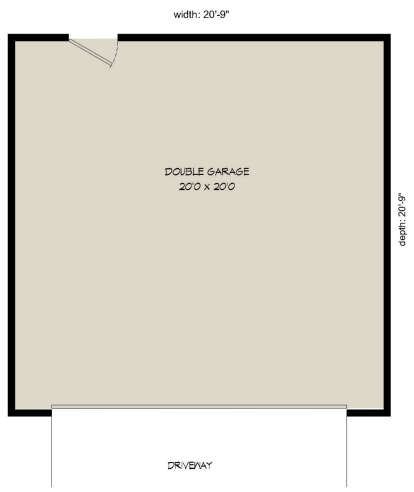 Garage for House Plan #940-00214